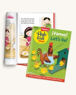 High Five Bilingue magazine covers